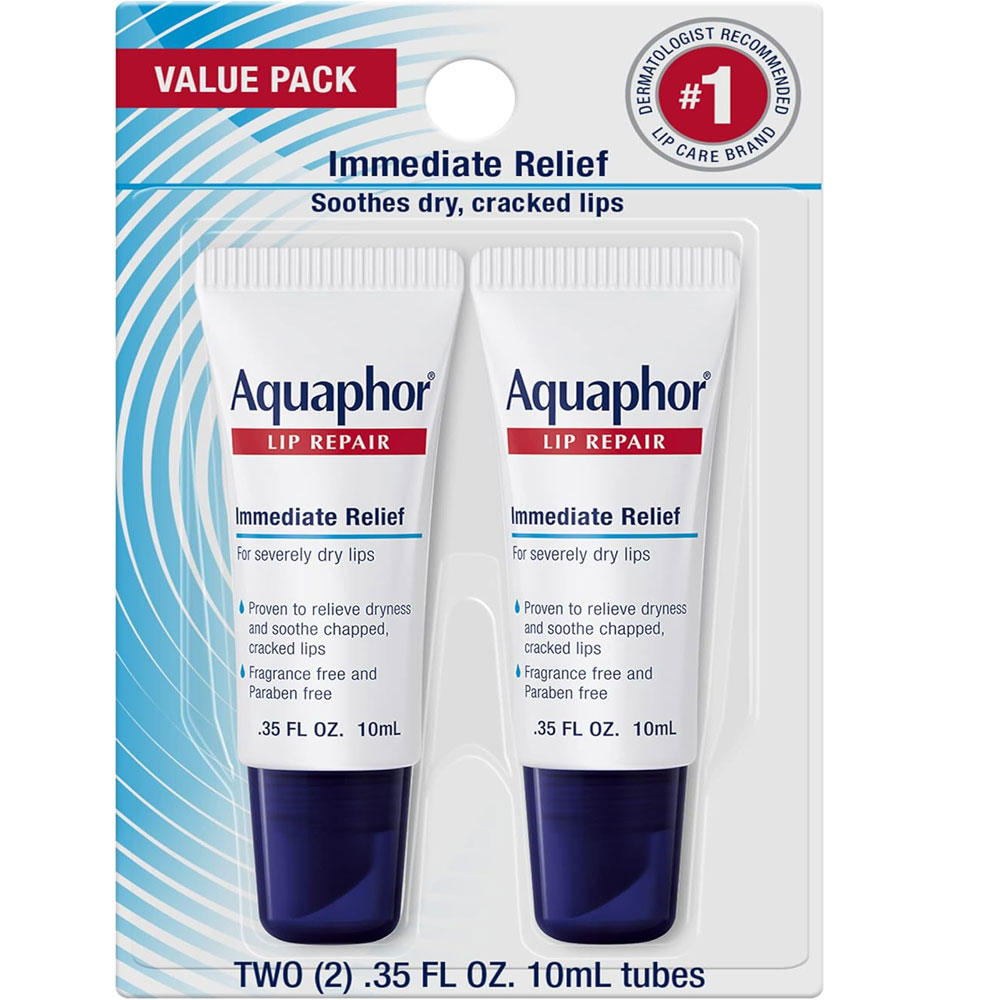 Aquaphor Lip Repair Tubes – Lip Ointment for Chapped Lips