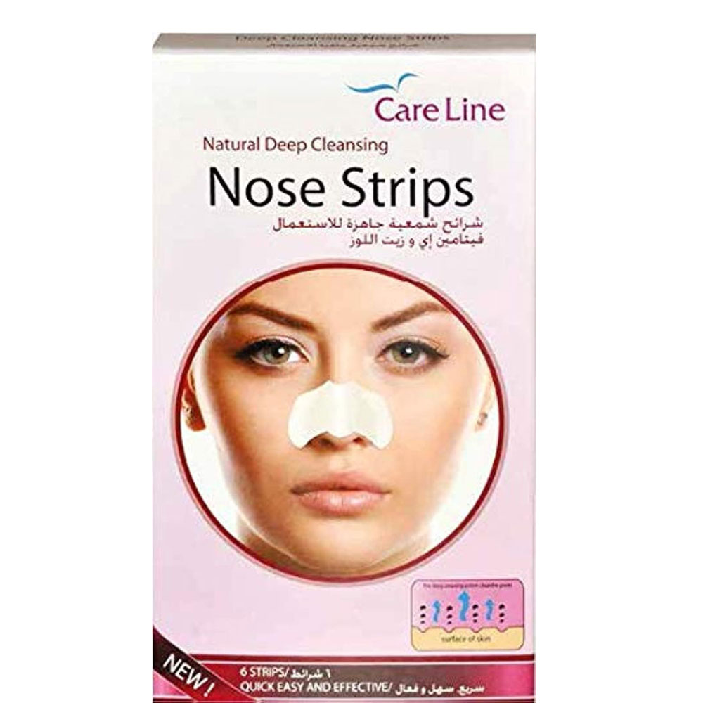 Care Line Nose Strips Vitamin E & Almond Oil Deep Cleansing
