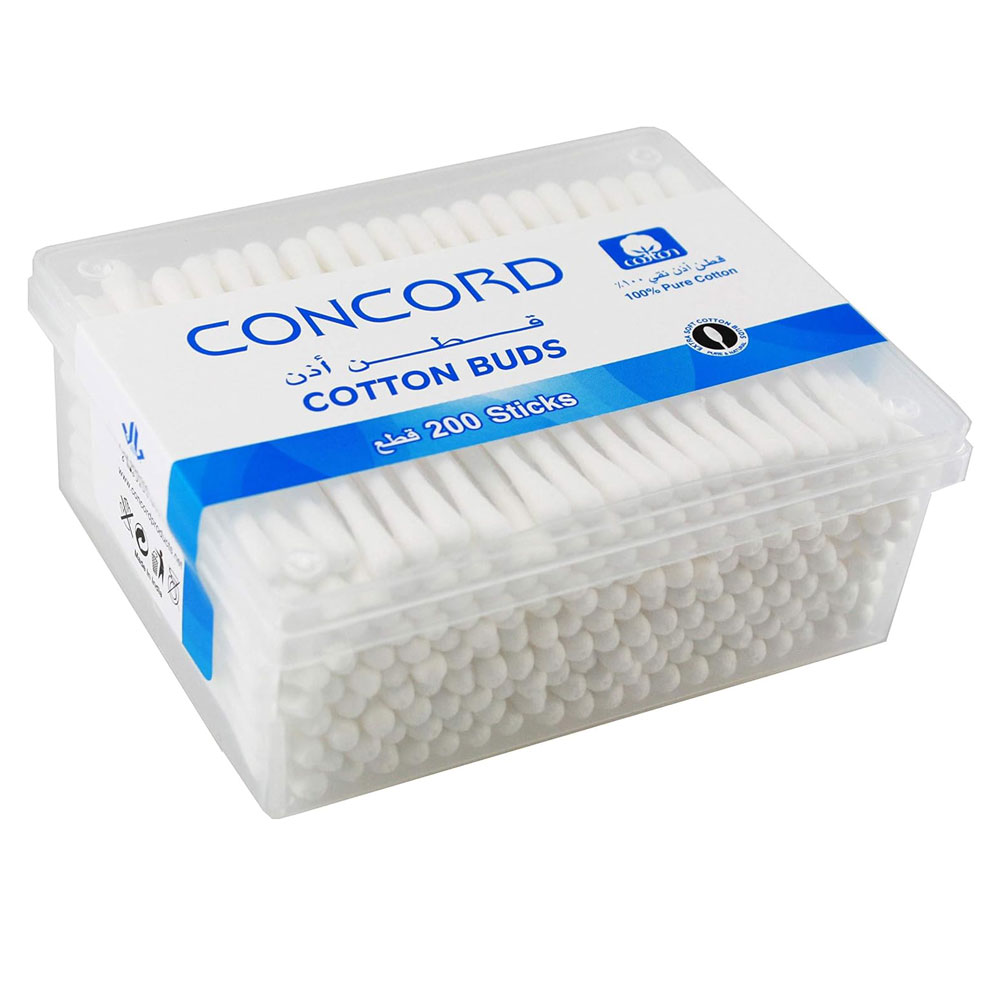 Concord Cotton Buds (200 Sticks)