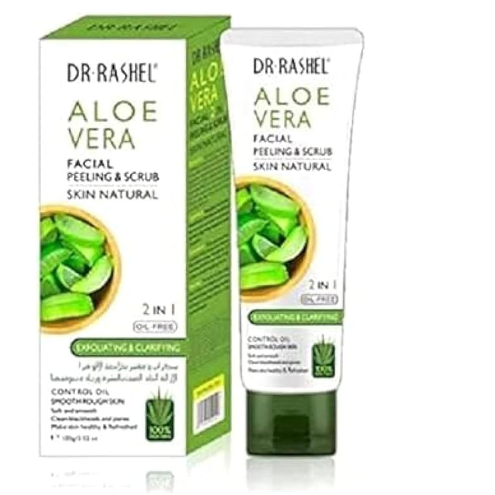 Dr. Rashel Aloe Vera Facial Peeling & Scrub 100 GM