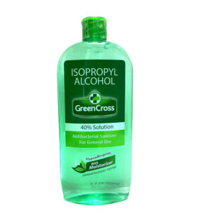 Isopropyl Alcohol 40% with Moisturizer Green Cross 150 ML