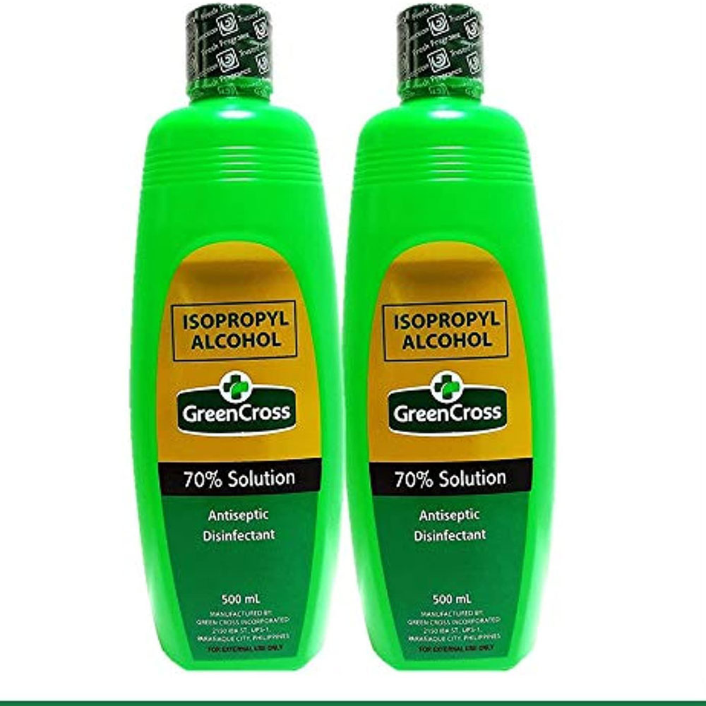 Isopropyl Alcohol 70% Green Cross 500 ML