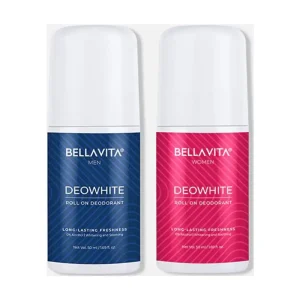Bellvita Deodorant Roll-On for Men & Women (50 ml)