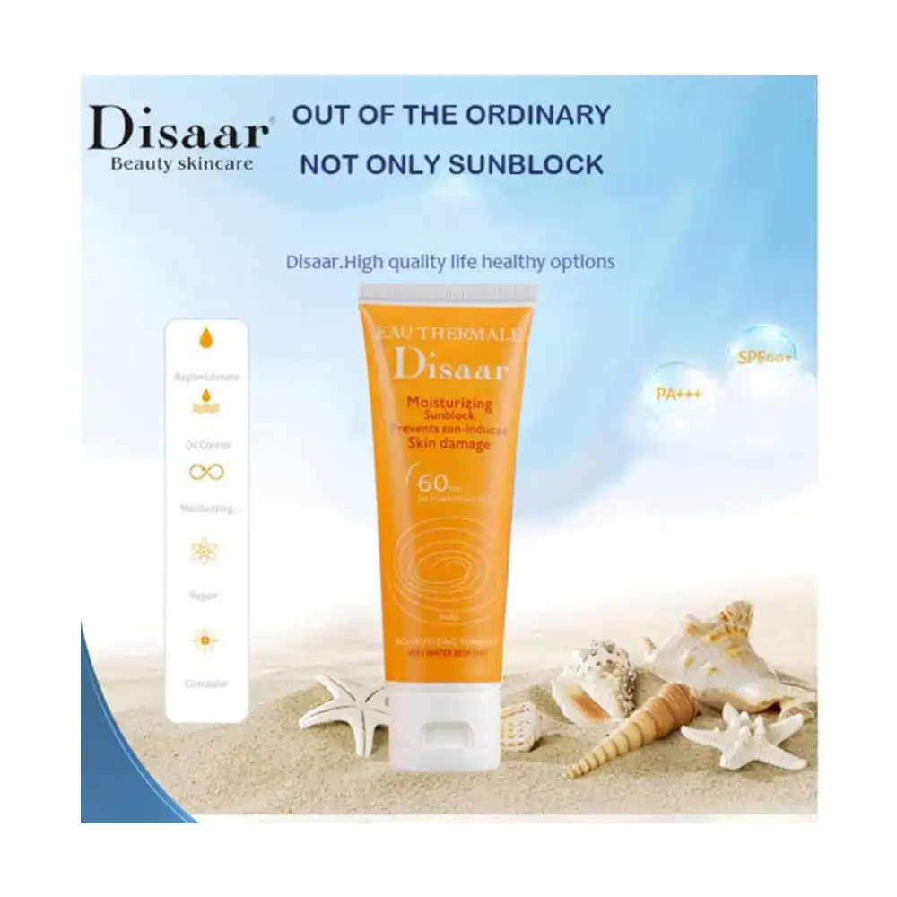 DISAAR Sunscreen SPF 60 (80 ml) – Advanced Sun Protection