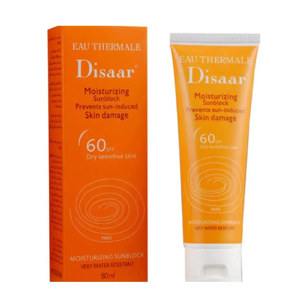 DISAAR Sunscreen SPF 60 (80 ml) – Advanced Sun Protection