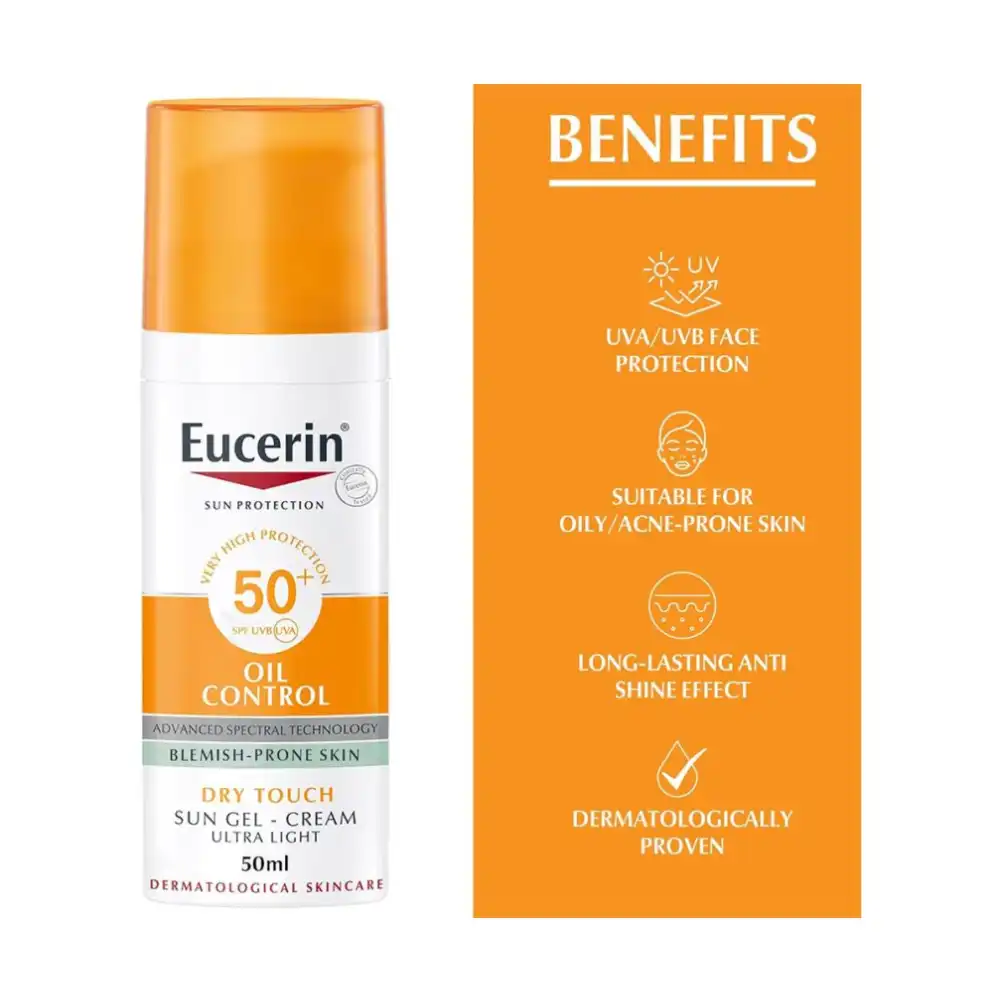 Eucerin SPF50+ Oil Control (50 ml)