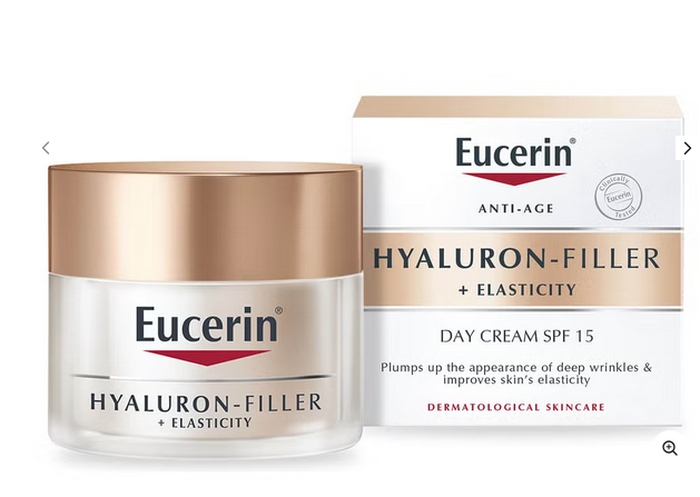 Eucerin Hyaluron-Filler + Elasticity Spf15 Day Cream 50ml