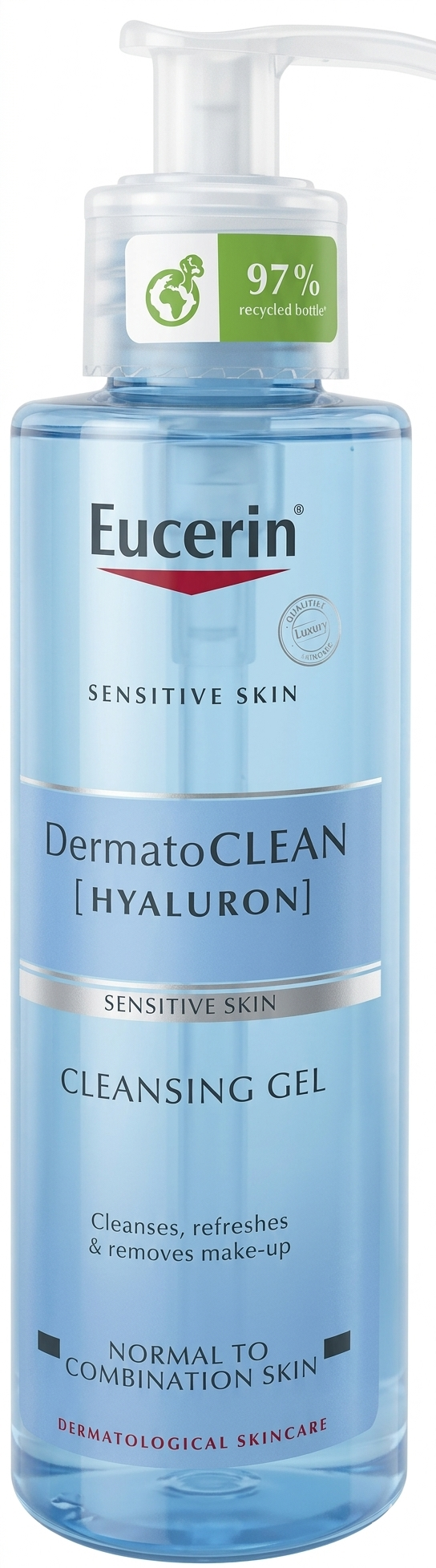 Eucerin Dermato Clean HYALURON Sensitive skin Cleansing gel Normal to Combination Skin