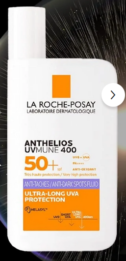 Roche La Roch ePosay Anthelios UVMUNE 400 SPF 50+ Fluid for Dark Spots Sunscreen - 50ml