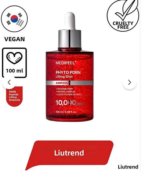 Medipeel Phyto Exosome Pdrn Lifting Shot Ampoule 100 ml Peptide Lifting Ampoule with Pdrn