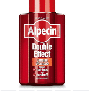 Alpecin Double Effect Caffeine Shampoo 1X 200Ml Anti Dandruff And Natural Hair Growth Shampoo Energizer For Strong Hair Hair Care For Men Made In Germany, Red