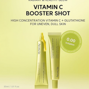 Arencia Vitamin C Booster Shot Serum with Glutathione, Niacinamide and Vitamin E for Dark Spot Care, Fine Lines & Wrinkles, Glass Skin, Korean Skincare 30ml/1.01 fl.oz