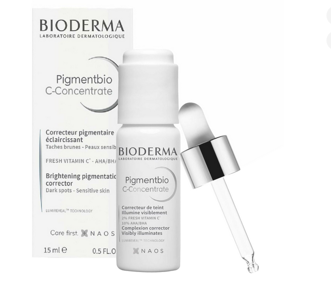 Bioderma Pigmentbio C-Concentrate, Brightening Vitamin C Serum 15ml