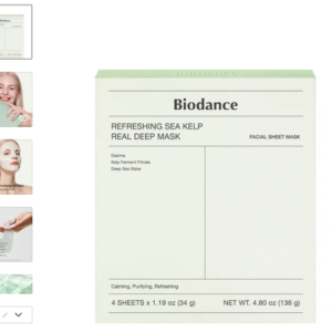 Biodance – Refreshing Sea Kelp Real Deep Mask Set