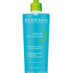 Bioderma Sebium Moussant Purifying Cleansing Foaming Gel 500ml