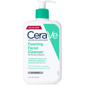 CeraVe Foaming Facial Cleanser 473 ml Value Size.