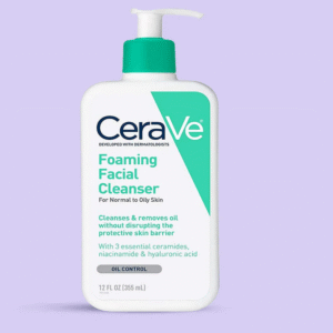 CeraVe Foaming Facial Cleanser, Normal to Oily Skin 355 mL