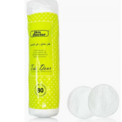Skin Doctor 80 Pcs Cosmetic Pad Soft Absorbent and Gentle On Skin.
