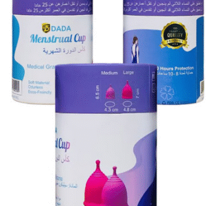 DADA Menstrual Cups for Women, Reusable, Odour & Rash Free, 100% Medical Grade Silicone, No Leakage, 8-10 Hours
