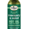 Difeel Hot Oil Hair Treatment with Natural Rosemary, Mint Biotin 8 oz Nourishing Treatment and Growth for Dry and Damaged Hair