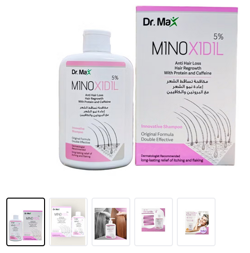 Dr. Max MINOXIDIL 5% Hair Growth Innovative Hair Shampoo