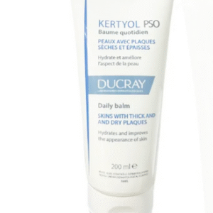 Ducray Kertyol PSO Daily Moisturizing Balm 200ml For Skin with thick and dry plaques.