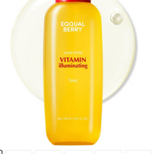 Vitamin Illuminating Toner 150ml – Brightening & Hydrating Face Toner for Even Skin Tone, Glowing Skin, and Refreshing