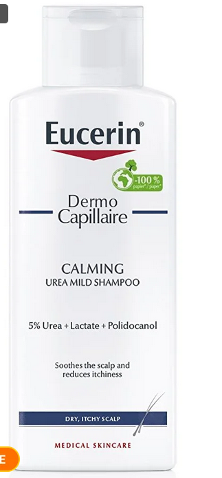 Eucerin Dermo Capillaire Soothing Urea Shampoo 250ml
