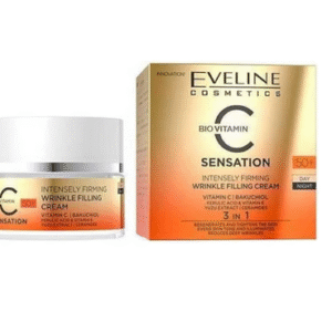 EVELINE COSMETICS Eveline Cosmetics Biovitamin C-Sensation Intensively Firming Wrinkle Filling Cream for Day and Night Use - 50ml