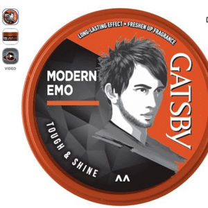 Gatsby Hair Styling Wax Tough & Shine | Creates an Asymmetric and Funky Style With a Spiky Look | 75gm