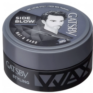 Gatsby Hair Styling Wax Mat And Hard Creates A Side Blow Hairstyle With High Volume And Matt Finish, 75Gm