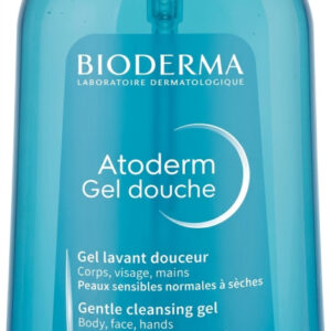 Bioderma Atoderm Gentle Cleansing Shower Gel For Normal & Dry Skin, Sensitive skin 1 litre
