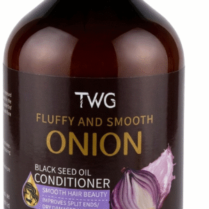 TWG Fluffy And Smooth ONION Black seed Oil CONDITIONER Smooth hair beuty 500 ML
