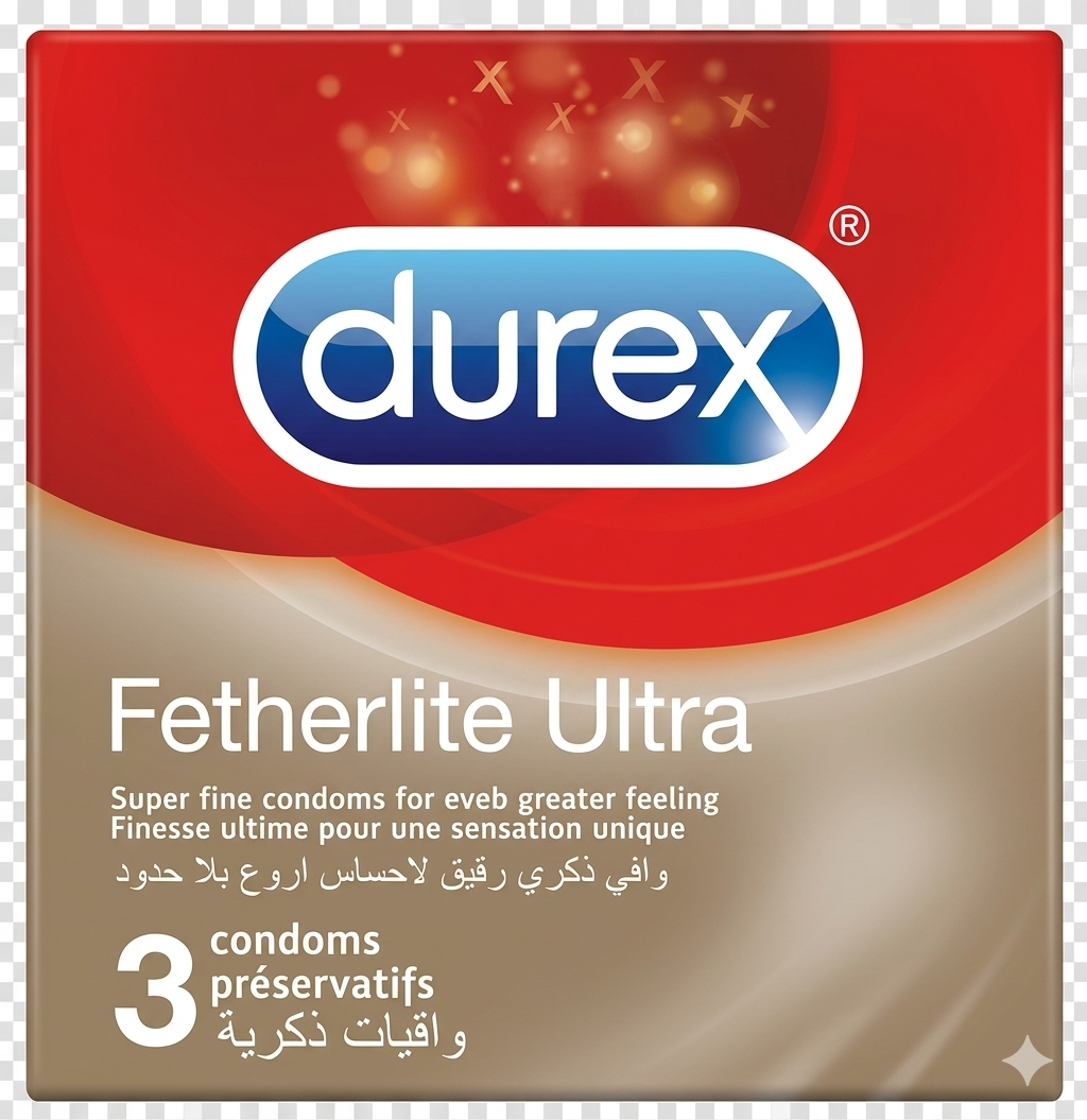 DUREX Featherlite Ultra Condoms 3 s Pack