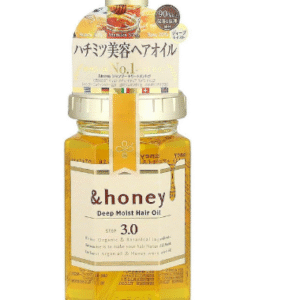 &honey, Deep Moist Hair Oil, Bulgarian Damask Rose Honey, 3.4 oz (100 m)