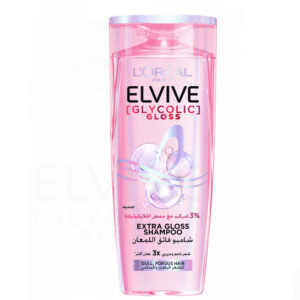 Elvive Glycolic Gloss Extra Gloss Shampoo with 3% Glycolic Acid for Dull and Porous Hair 600ML