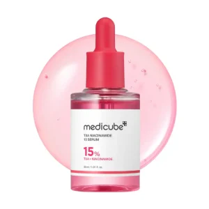 medicube TXA+Niacinamide 15% Glow Facial Serum for After Spot Care | All-in-One Daily Korean Skincare | Uneven Skin Tone, Texture, and Hydration Care | High-Potency Tranexamic Acid 5% | 1.01 fl.oz