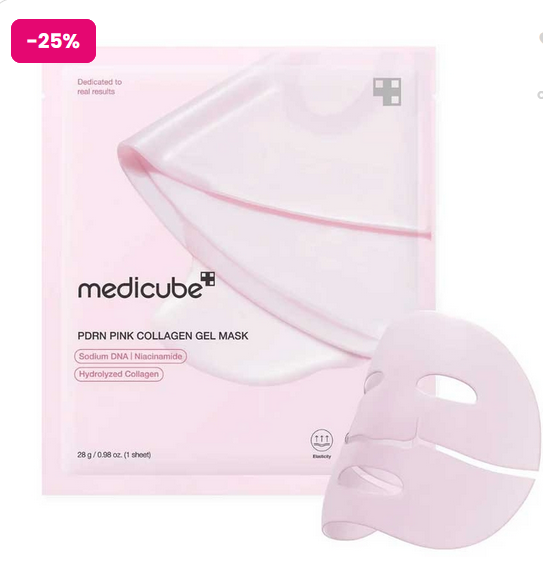 MEDICUBE PDRN Pink Collagen Gel Mask - 4un