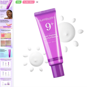 numbuzin - No.9 NAD Peptides Dewy Sun Essence
