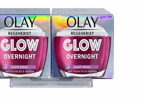 OLAY Regenerist GLOW Over Night Night Mask With VitaminB3 and Peptides