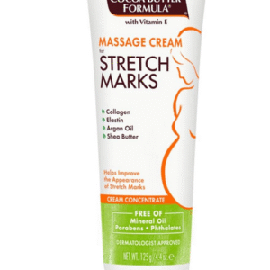 Palmer's Cocoa Butter Formula Massage Cream for Stretch Marks-Reduce Appearance of Scars & Stretch marks-48 Hrs Moisture-Improve Skin Elasticity & Stretch-No Paraben, Sulphate,Dyes, Mineral Oil-125g