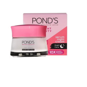 PONDS Bright Beauty Serum Night Cream with Niacinamide Vitamin E and Glycerin 50g
