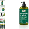 Difeel Rosemary and Mint Hair Strengthening Conditioner with Biotin 33.8 oz. - Made with Natural Rosemary Oil for Hair Growth