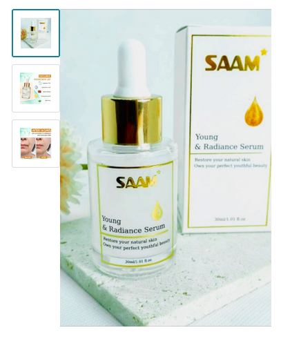 Saam Young Serum, Achieves More Youthful Appearance, 30 Ml