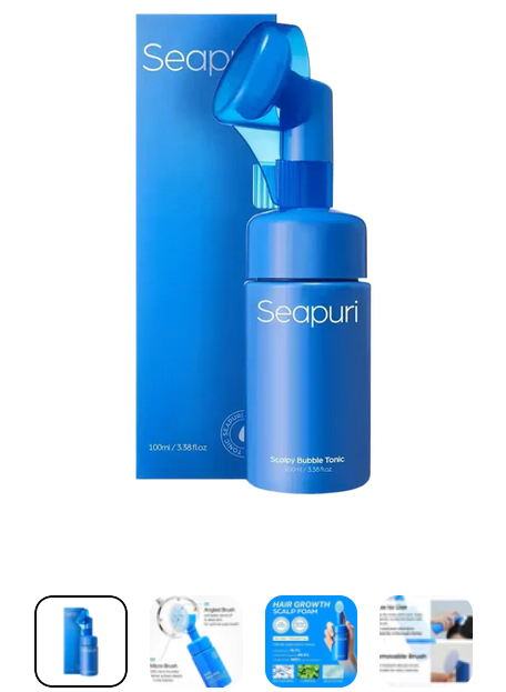 SEAPURI Scalpy Bubble Tonic 100 ml