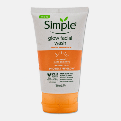Simple Protect n Glow facial wash 150ml