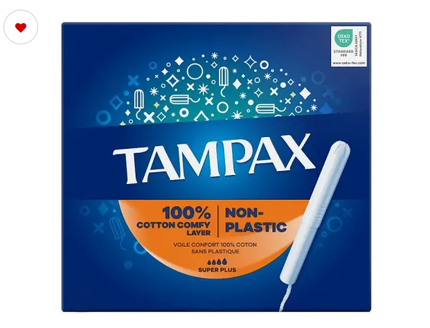 Tampax Tampons Applicator Super Plus 18 S Pack