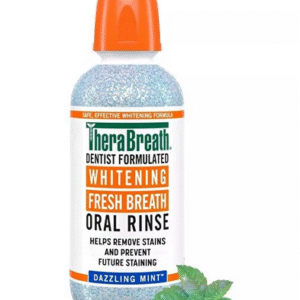 Thera Breath Therabreath Whitening Oral Rinse Dazzling Mint 16Oz
