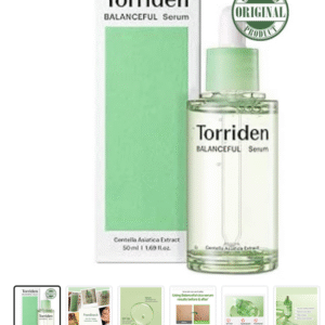 Torriden BALANCEFUL Cica Serum for Redness Reduction, Barrier Repair & Daily Soothing Care