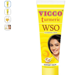 Vicco Turmeric Wso Vanishing Cream 80G, Yellow